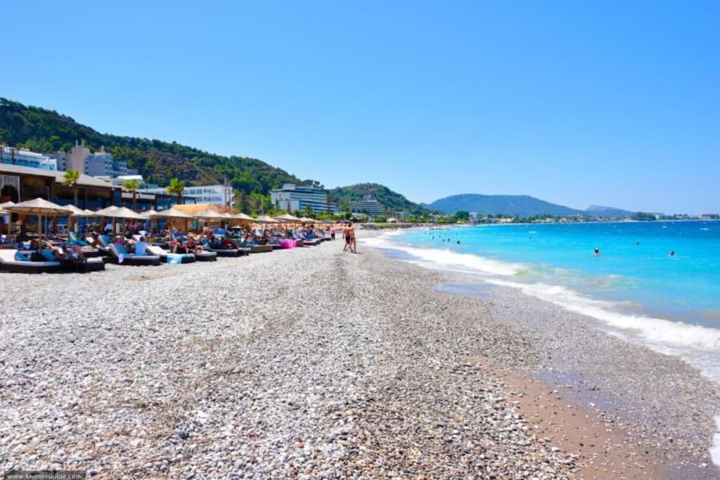 Sunwaves Beach Studio I Ialysos  Ngoại thất bức ảnh