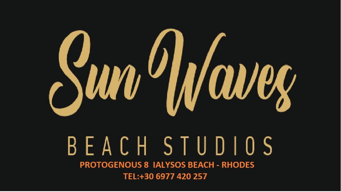 Sunwaves Beach Studio I Ialysos  Ngoại thất bức ảnh